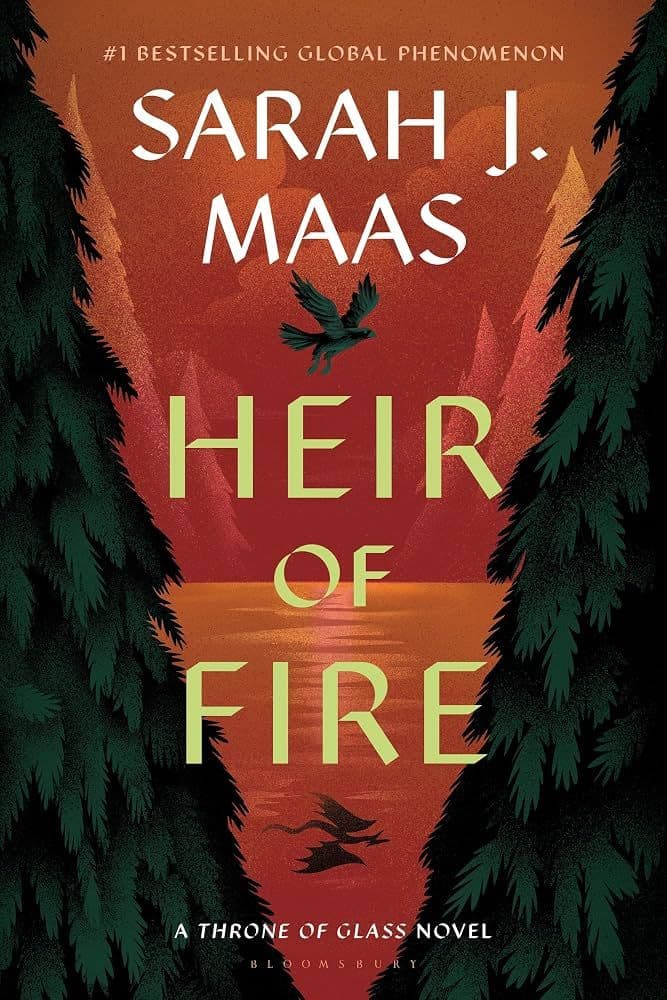 Cover of Heir of Fire by Sarah J. Maas