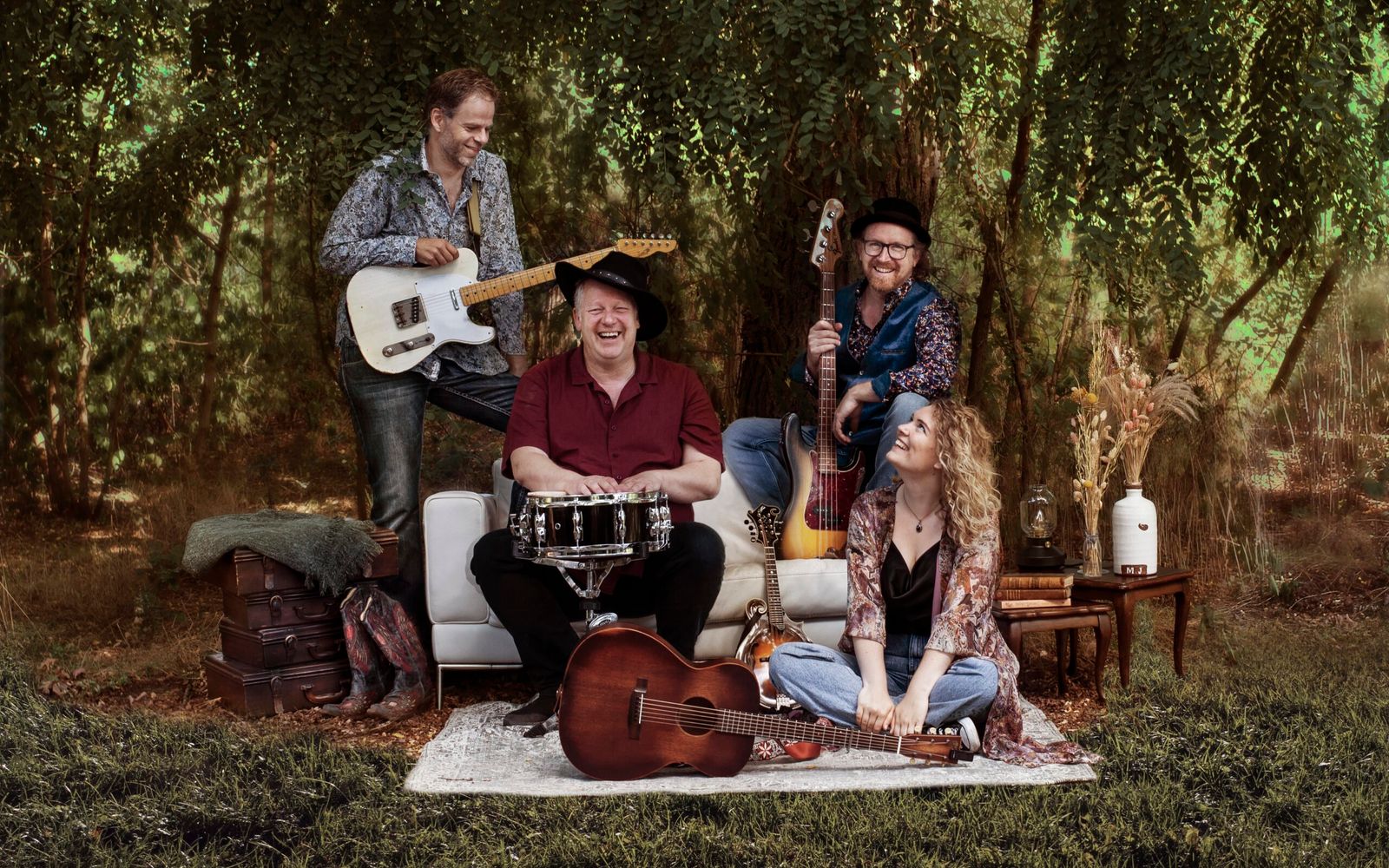 NinaLynn met Lucas Beukers, Janos Koolen en Arthur Bont